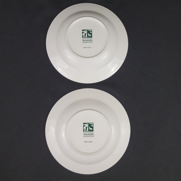 (2) WILD BIRDS Porcelain Soup Bowls - Picture 8 of 12